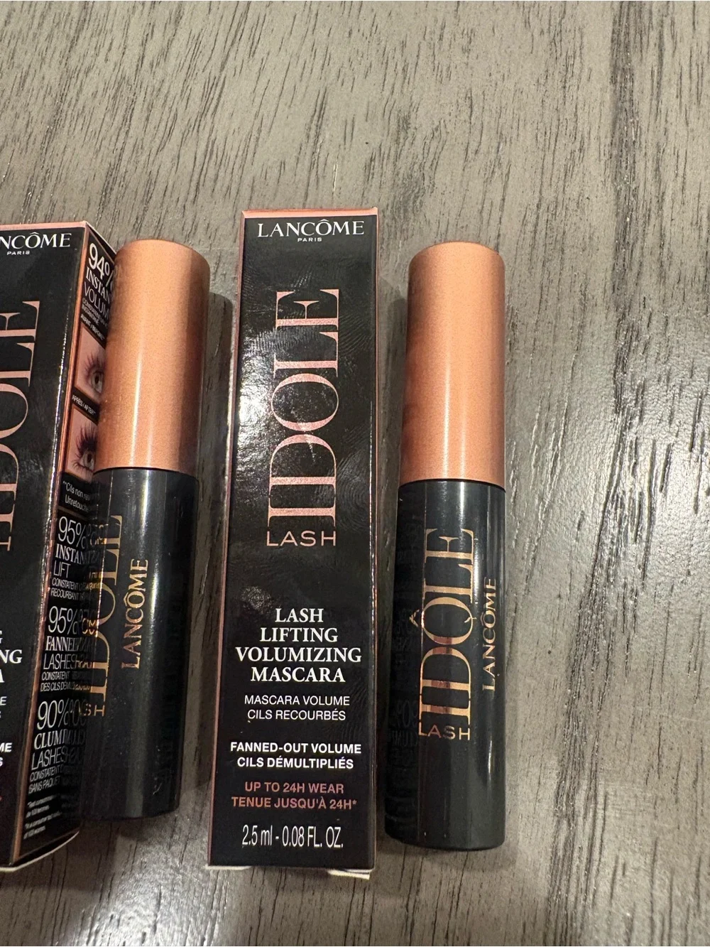 Lancome listing both